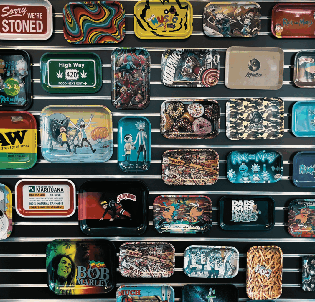 ash trays at smoke shop in Yonkers NY